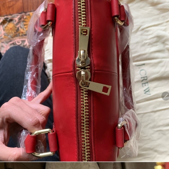 JCrew Edie Tote, Flame, Item 44801, Fall 2012 - Picture 5 of 14